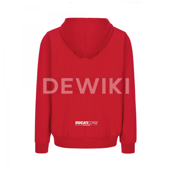 Мужская толстовка D04 Ducati, Red Мужская толстовка D04 Ducati, Red