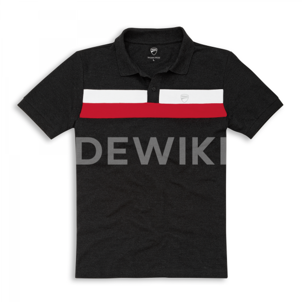 Мужская рубашка-поло Ducati D-Stripes Мужская рубашка-поло Ducati D-Stripes