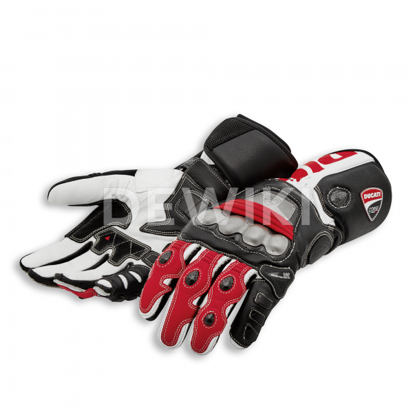 Мотоперчатки Ducati Corse C5, Black/Red