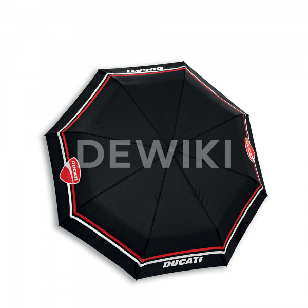 Карманный зонт Ducati в полоску