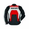 Мужская кожаная куртка Ducati Corse C4, перфорированная, Red/White Мужская кожаная куртка Ducati Corse C4, перфорированная, Red/White
