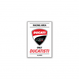 Магнит Ducati Corse Racing area