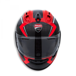 Мотошлем Ducati Corse Carbon 2, Black/Red Мотошлем Ducati Corse Carbon 2, Black/Red