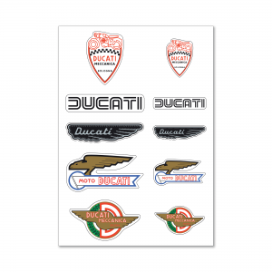 Наклейки Ducati Historical Mix Наклейки Ducati Historical Mix