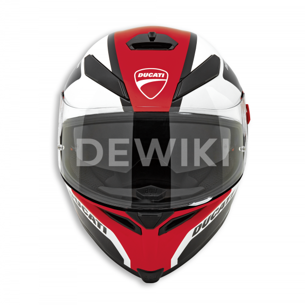 Мотошлем Ducati Peak V5, Black/White/Red Мотошлем Ducati Peak V5, Black/White/Red