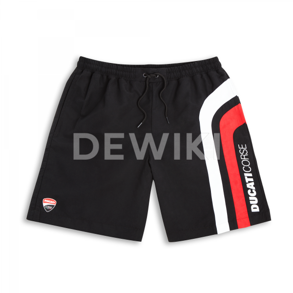 Мужские пляжные шорты Speed Ducati Corse Мужские пляжные шорты Speed Ducati Corse