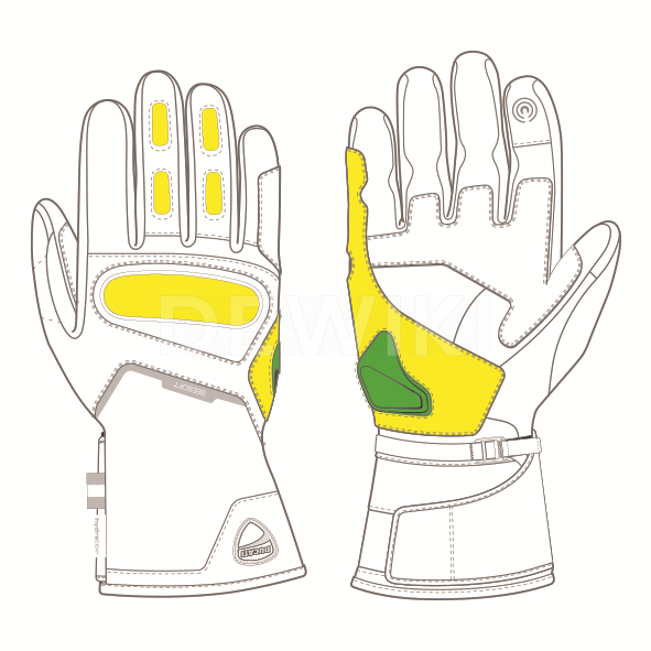 Мотоперчатки Ducati Tour C3, Black Мотоперчатки Ducati Tour C3, Black