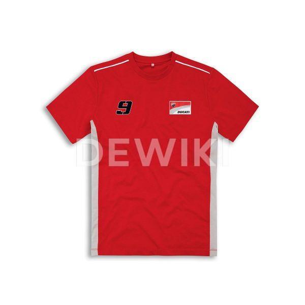 Мужская Футболка Ducati Corse D09, Red Мужская Футболка Ducati Corse D09, Red