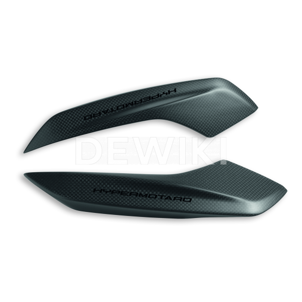 Комплект задней защиты из карбона Ducati Hypermotard Комплект задней защиты из карбона Ducati Hypermotard