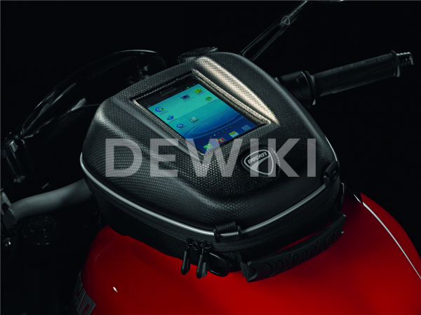 Сумка с карманом на бак Ducati Monster / Multistrada / Supersport, 5 литров Сумка с карманом на бак Ducati Monster / Multistrada / Supersport, 5 литров