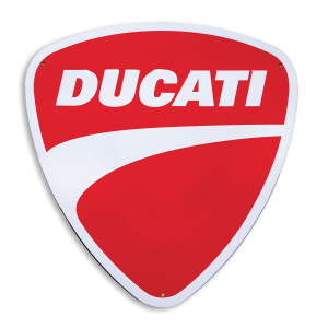 Металлический знак Ducati