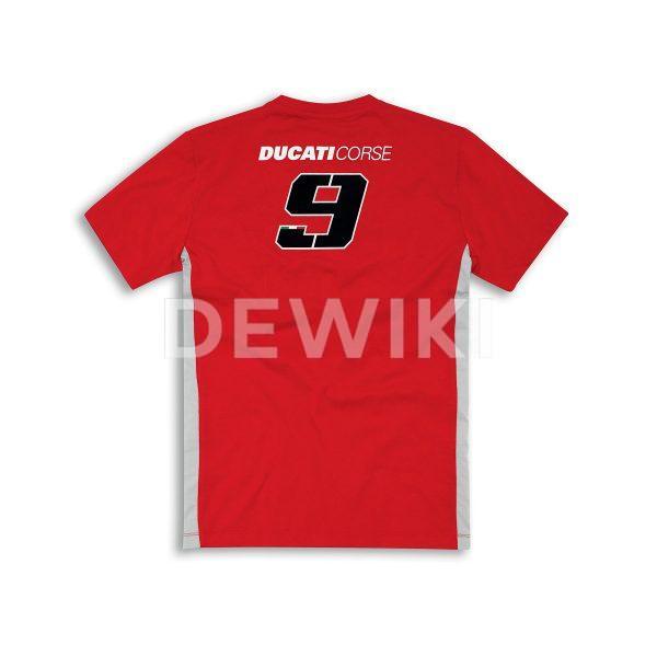 Мужская Футболка Ducati Corse D09, Red Мужская Футболка Ducati Corse D09, Red