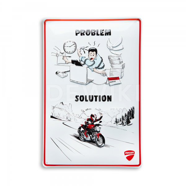 Металлическая пластина Ducati Металлическая пластина Ducati