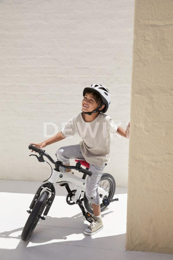 Детский велосипед беговел BMW, White/Raspberry