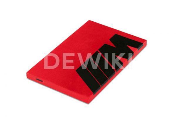 Блокнот BMW M, Red / Black Блокнот BMW M, Red / Black