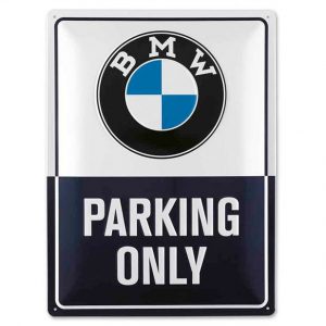 Металлическая табличка BMW Parking Only