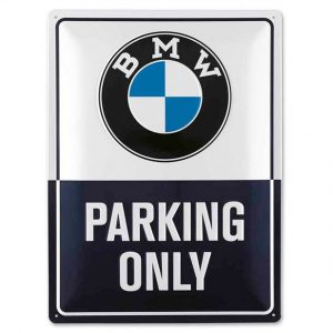 Металлическая табличка BMW Parking Only Металлическая табличка BMW Parking Only