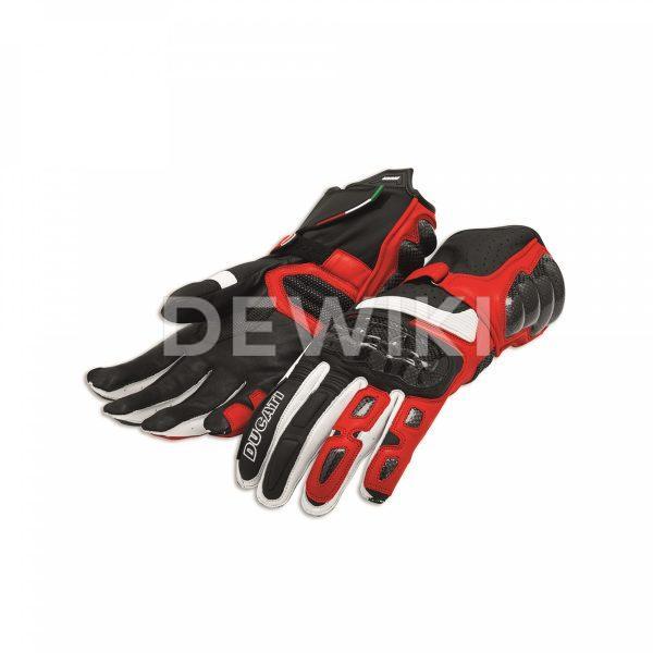Мотоперчатки Ducati Performance C2, Black/Red