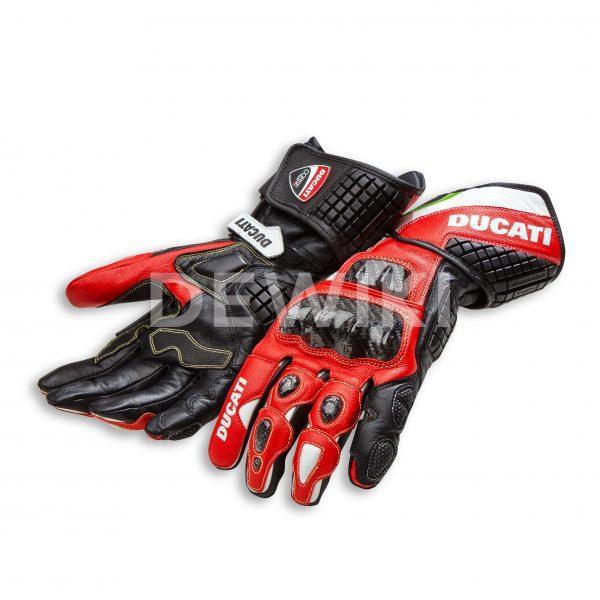 Мотоперчатки Ducati Corse С3, Black/Red