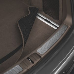 Двусторонний коврик багажника с окантовкой из нубука - Cayenne Двусторонний коврик багажника с окантовкой из нубука - Cayenne