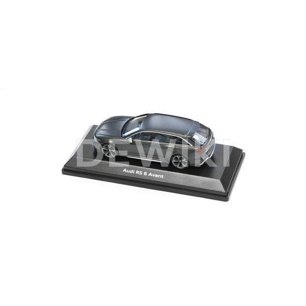 Модель в миниатюре Audi RS 6 Avant, Daytona Grey, масштаб 1:43
