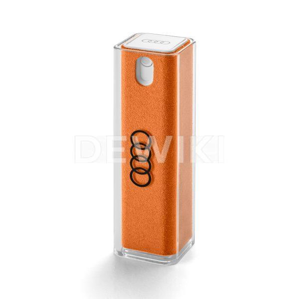 Очиститель дисплея Audi, 2 в 1, оранжевый Очиститель дисплея Audi, 2 в 1, оранжевый