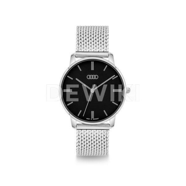 Женские часы Audi, серебристый / черный