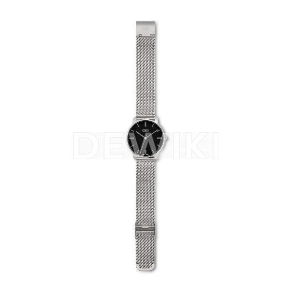 Женские часы Audi, серебристый / черный