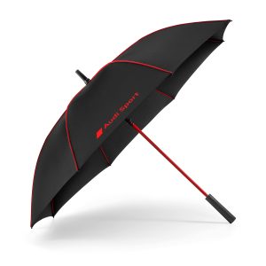 Большой зонт-трость Audi Sport, черный/красный