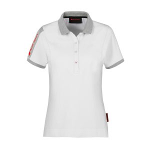 Женская рубашка-поло Audi Sport, белая