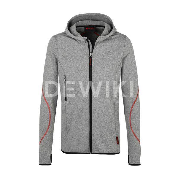 Мужская толстовка с капюшоном Audi Sport, серая Мужская толстовка с капюшоном Audi Sport, серая