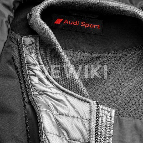 Мужская куртка Audi Sport 2 в 1, черная