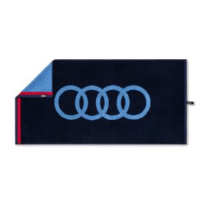 Полотенце Audi, темно-синее, 50x100см