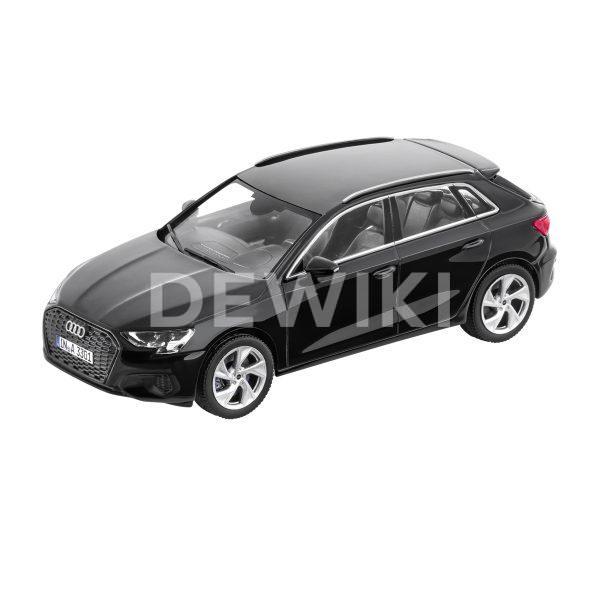 Модель в миниатюре Audi A3 Sportback, Mythos Black, масштаб 1:43