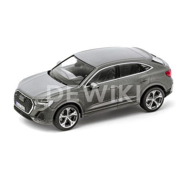 Модель в миниатюре Audi Q3 Sportback, Chronos Grey, масштаб 1:43