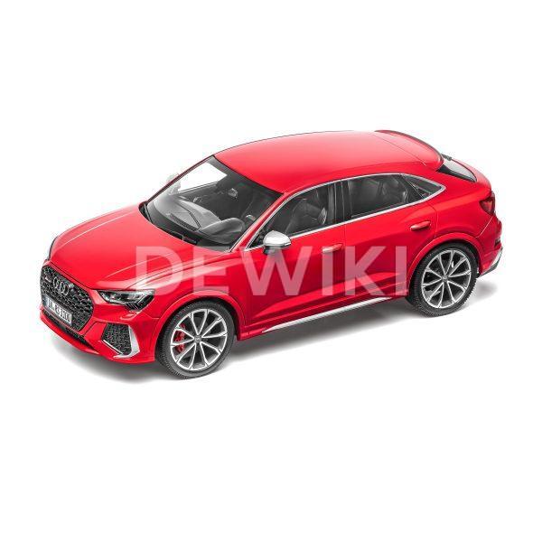 Модель в миниатюре Audi RS Q3 Sportback, Tango Red, масштаб 1:18