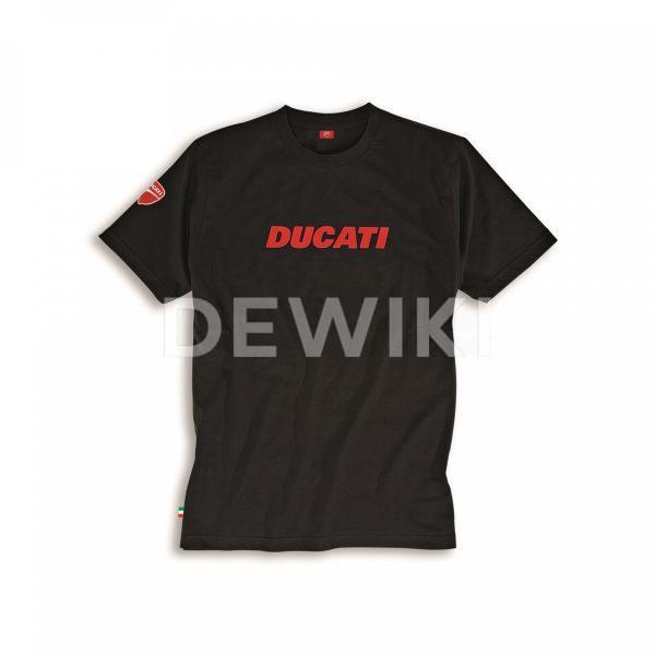 Мужская футболка Ducati Ducatiana 2, Black Мужская футболка Ducati Ducatiana 2, Black