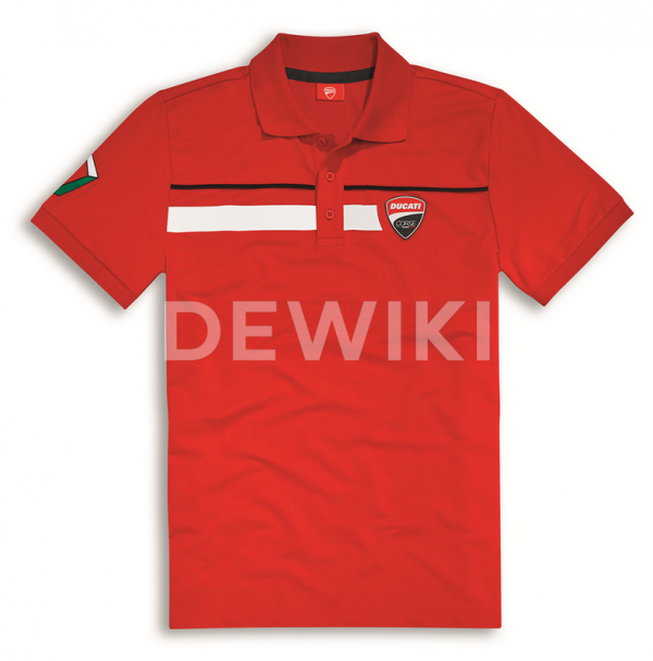 Мужская рубашка-поло Ducati Corse Speed, Red