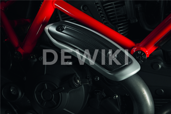 Карбоновый кожух коллектора Ducati Monster 797