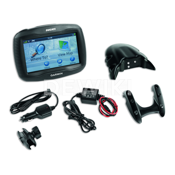 Комплект спутникового навигатора Zumo 395 Ducati Diavel Комплект спутникового навигатора Zumo 395 Ducati Diavel