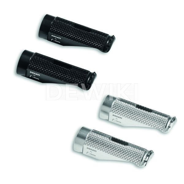 Алюминиевые подножки Rizoma Ducati, Black, кроме Diavel / XDiavel Алюминиевые подножки Rizoma Ducati, Black, кроме Diavel / XDiavel