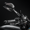 Алюминиевое зеркало заднего вида Ducati Diavel / XDiavel / Monster, правое, Black
