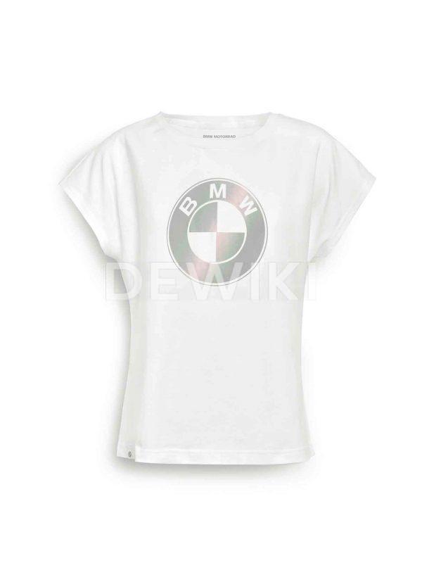Женская футболка BMW Motorrad Logo, White Женская футболка BMW Motorrad Logo, White