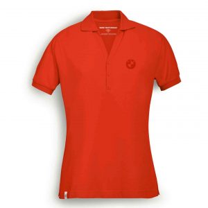 Женская рубашка-поло BMW Motorrad Logo, Orange Женская рубашка-поло BMW Motorrad Logo, Orange
