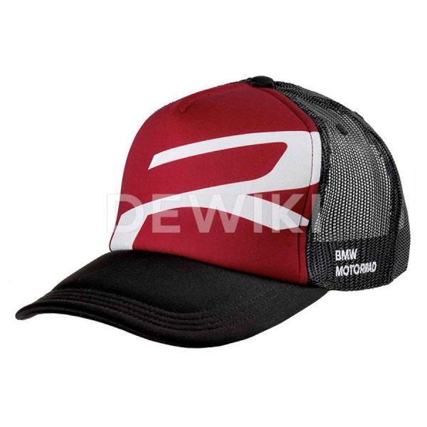 Бейсболка BMW Motorrad Roadster, Black/ Red Бейсболка BMW Motorrad Roadster, Black/ Red