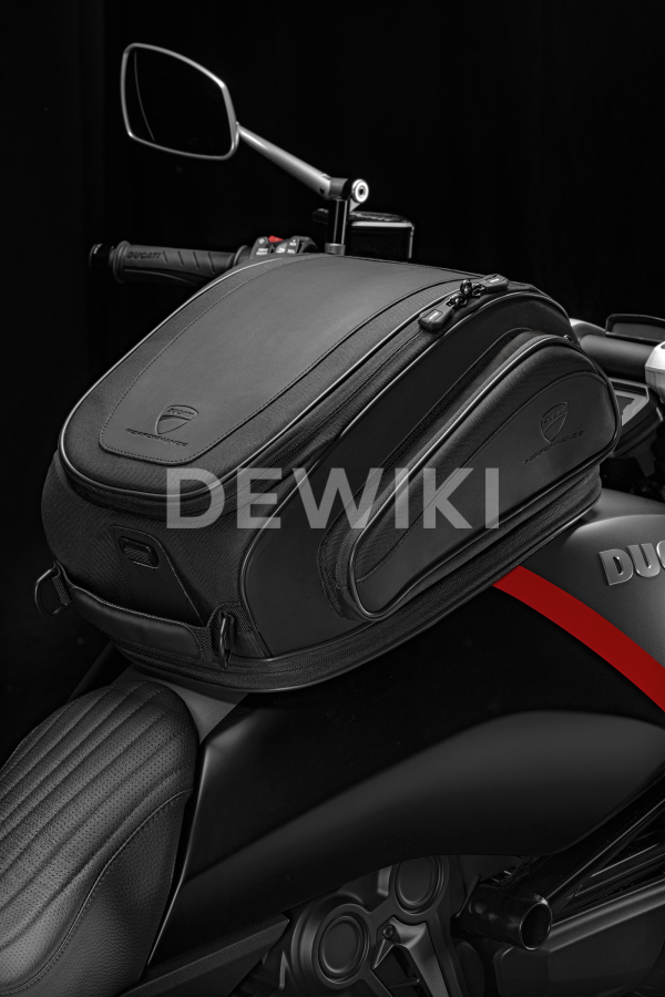 Магнитная сумка на бак Ducati XDiavel / Diavel 1260 / 1260 S, 18,5-27 литров Магнитная сумка на бак Ducati XDiavel / Diavel 1260 / 1260 S, 18,5-27 литров