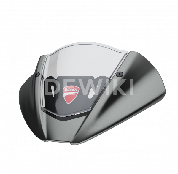 Спортивный обтекатель фар Ducati Monster с 2021 года, Black Спортивный обтекатель фар Ducati Monster с 2021 года, Black