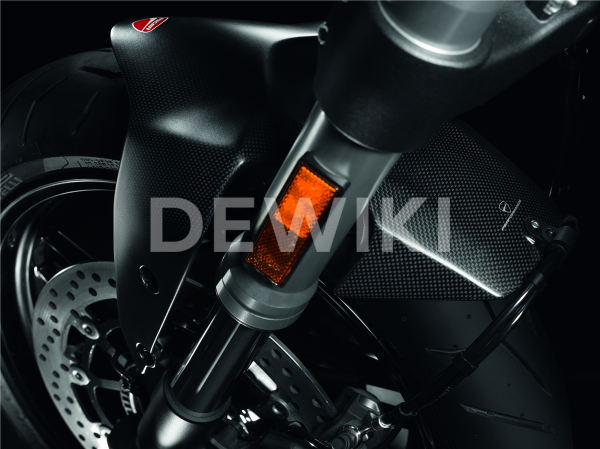 Карбоновый передний брызговик Ducati Monster