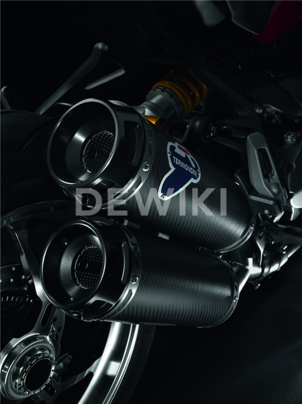 Карбоновый гоночный глушитель Termignoni Ducati Monster 1200