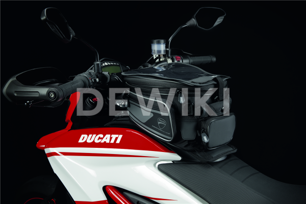 Мягкая сумка на бак Ducati Hypermotard / Hyperstrada, 9-12 литров Мягкая сумка на бак Ducati Hypermotard / Hyperstrada, 9-12 литров